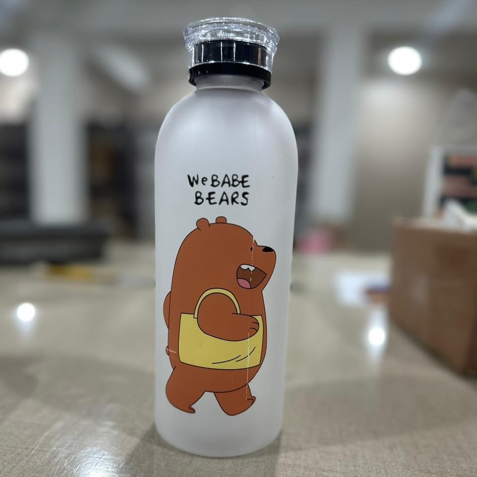 We Bare Bears Panda Water Bottle 1000ml.