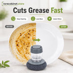 Scrubber with Soap Dispenser